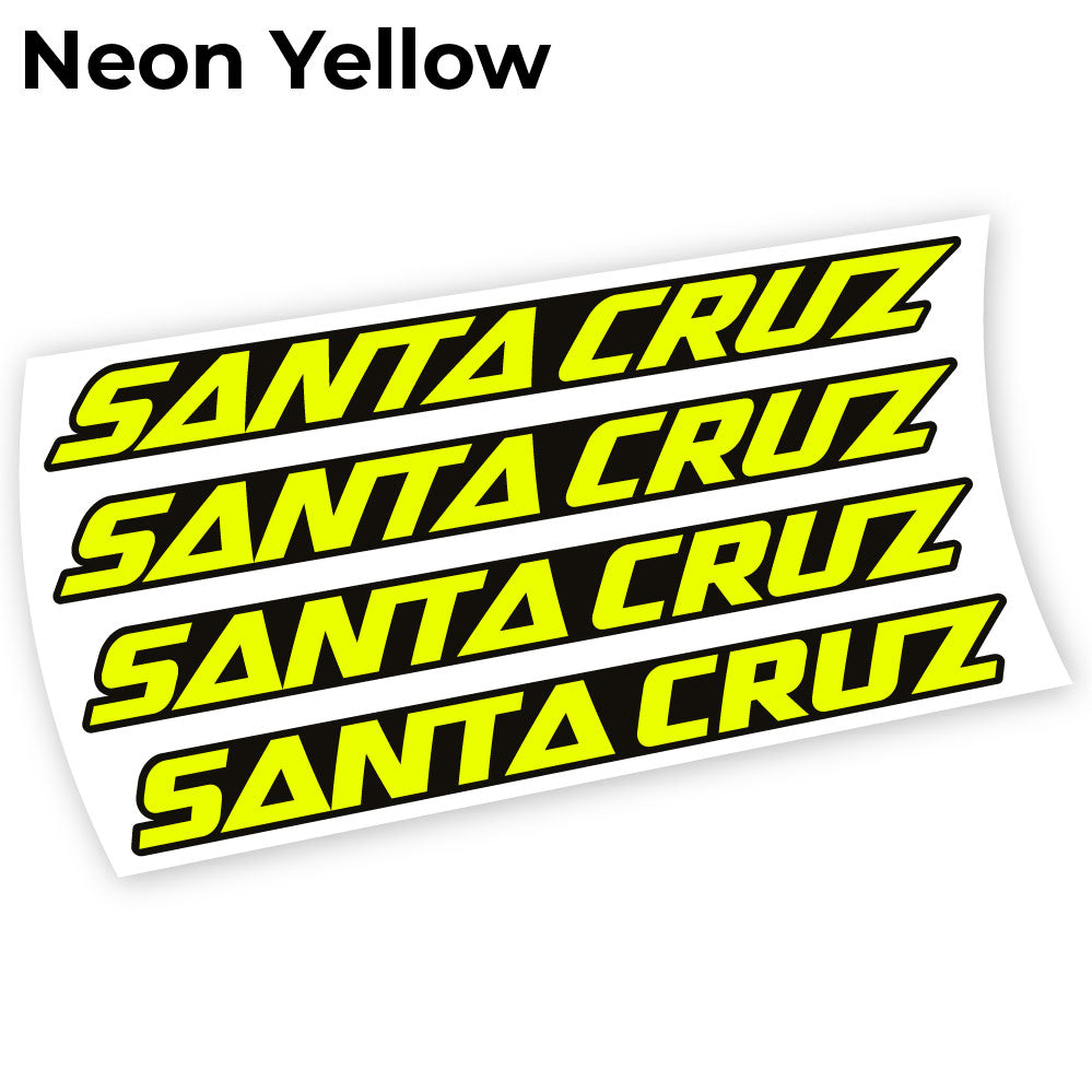 Aufkleber, SantaCruz, Rahmenaufkleber Vinyl