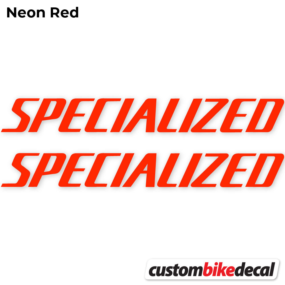 Decal, Specialized, Bike Frame Sticker Vinyl