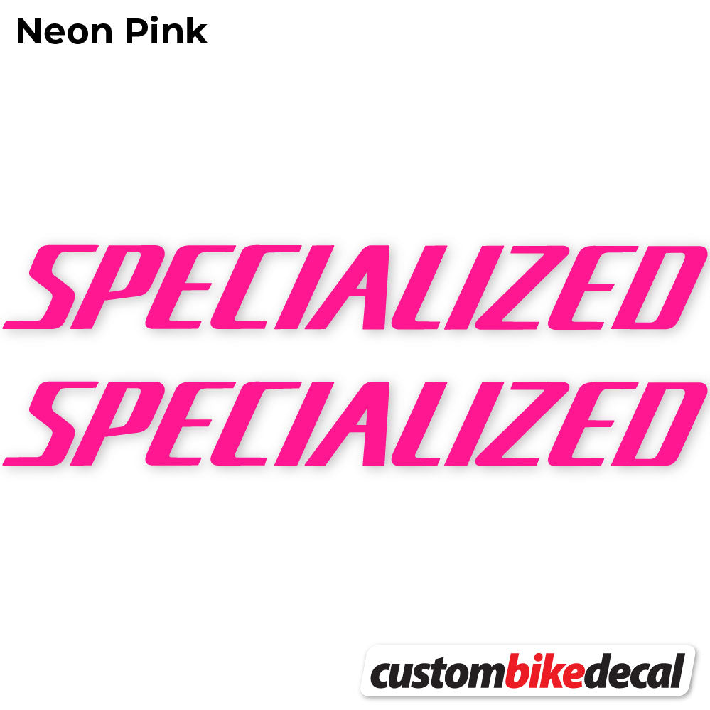 Decal, Specialized, Bike Frame Sticker Vinyl