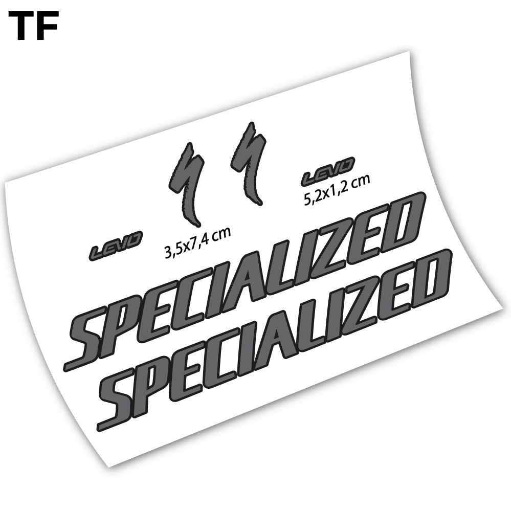 Aufkleber Specialized Turbo Levo 2021, Fahrradrahmenaufkleber Vinyl