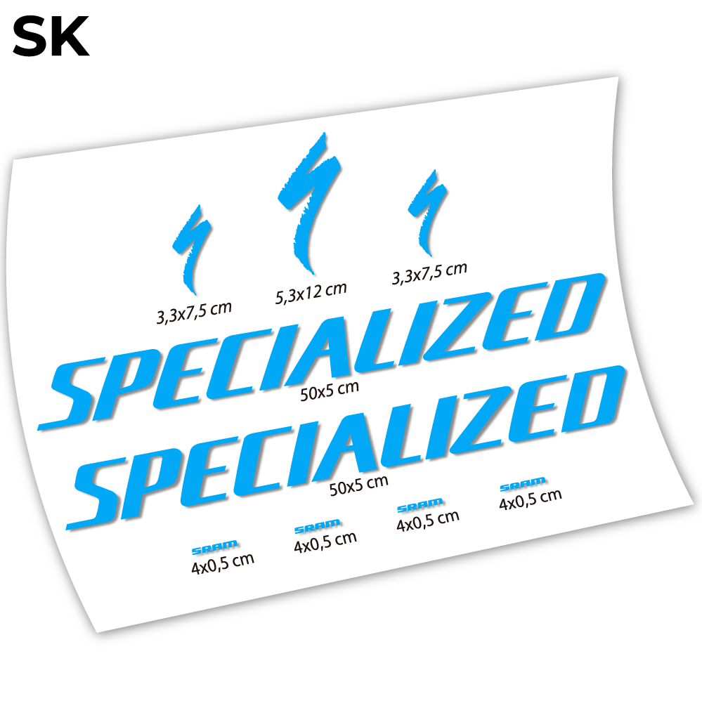 Aufkleber, Specialized, Fahrradrahmen-Aufkleber, Vinyl