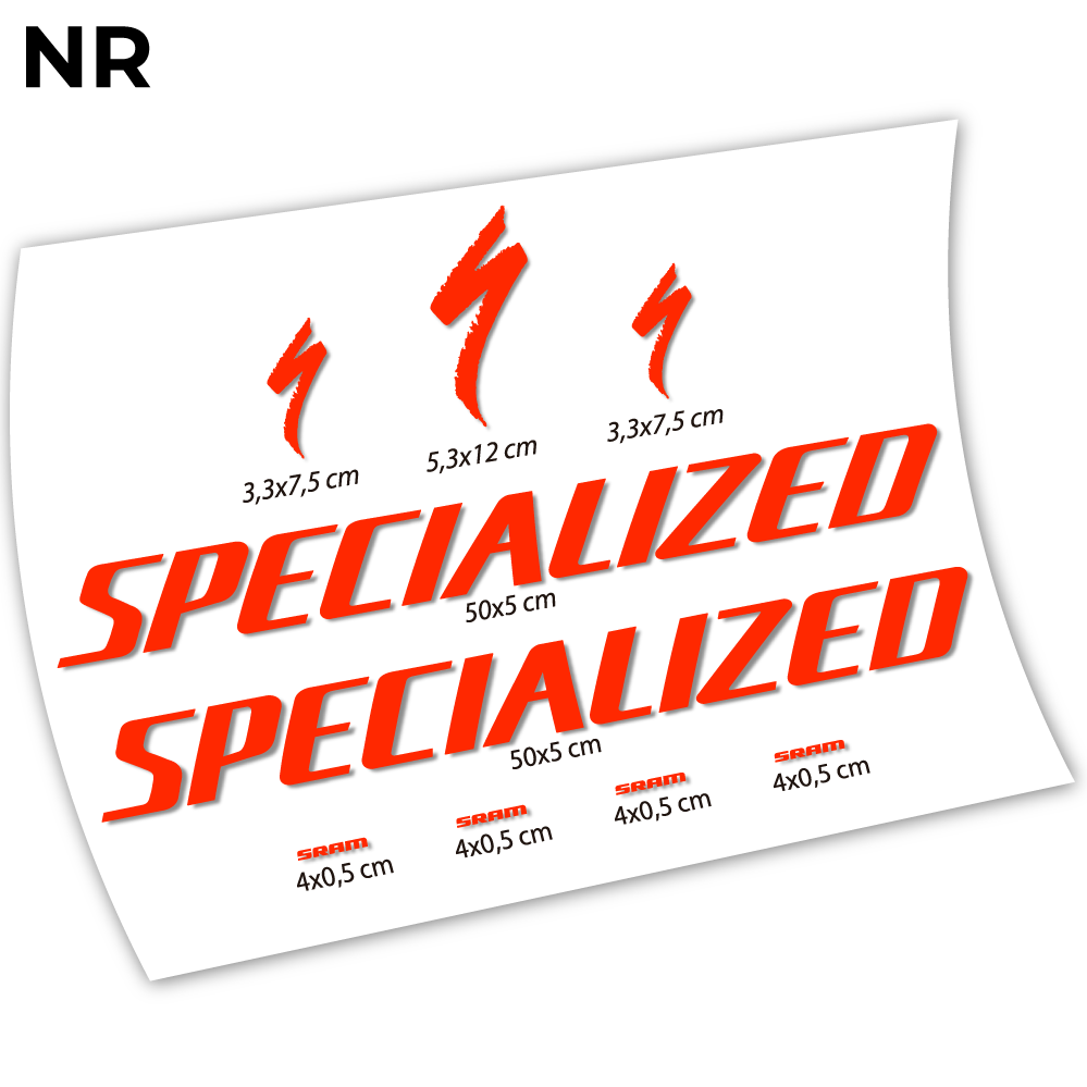 Aufkleber, Specialized, Fahrradrahmen-Aufkleber, Vinyl