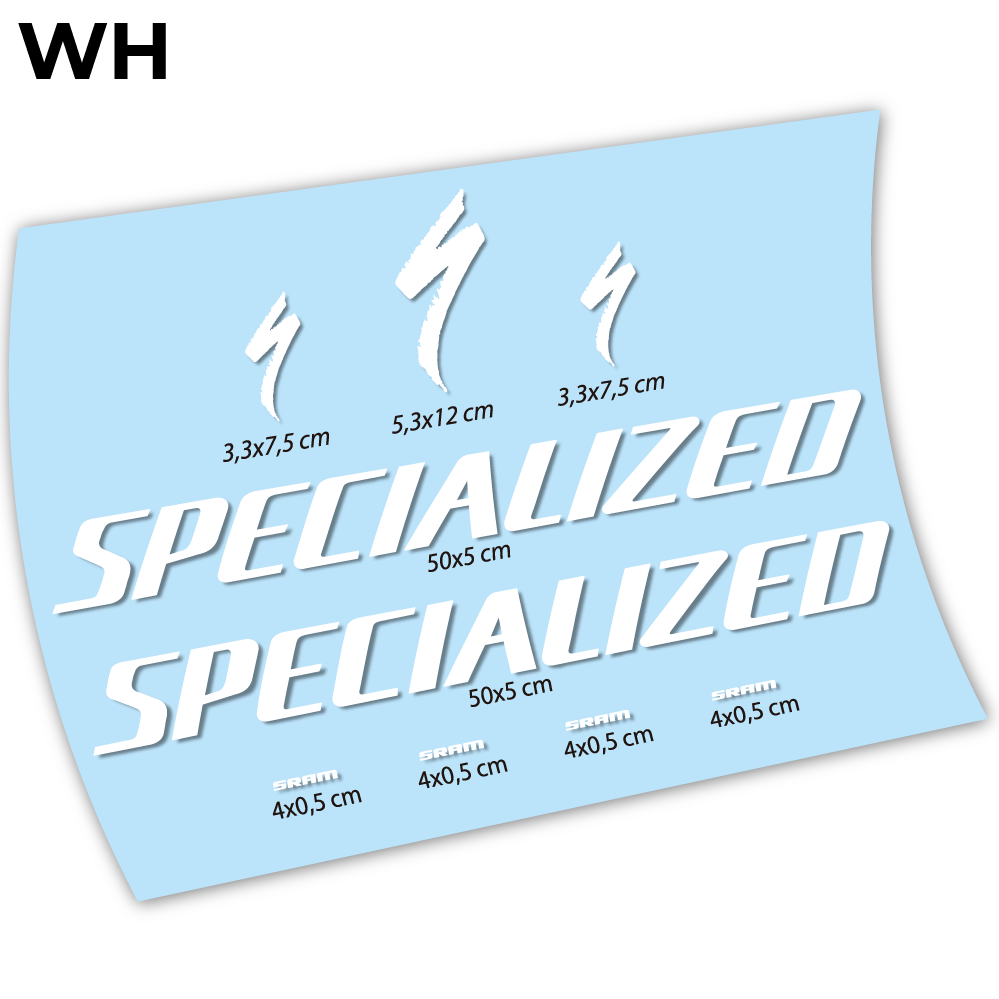 Aufkleber, Specialized, Fahrradrahmen-Aufkleber, Vinyl