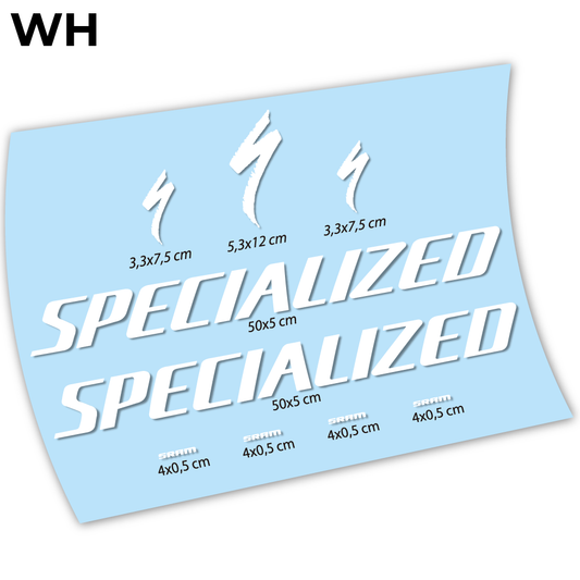 Aufkleber, Specialized, Fahrradrahmen-Aufkleber, Vinyl