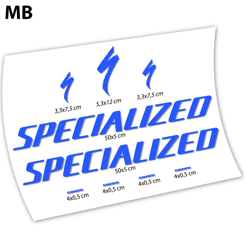 Aufkleber, Specialized, Fahrradrahmen-Aufkleber, Vinyl