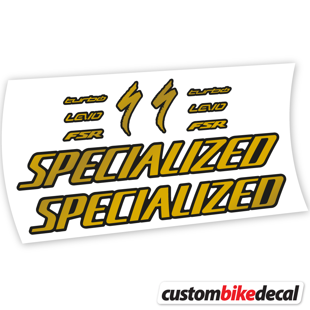Decal Specialized Turbo Levo Comp 2021, Frame Sticker vinyl