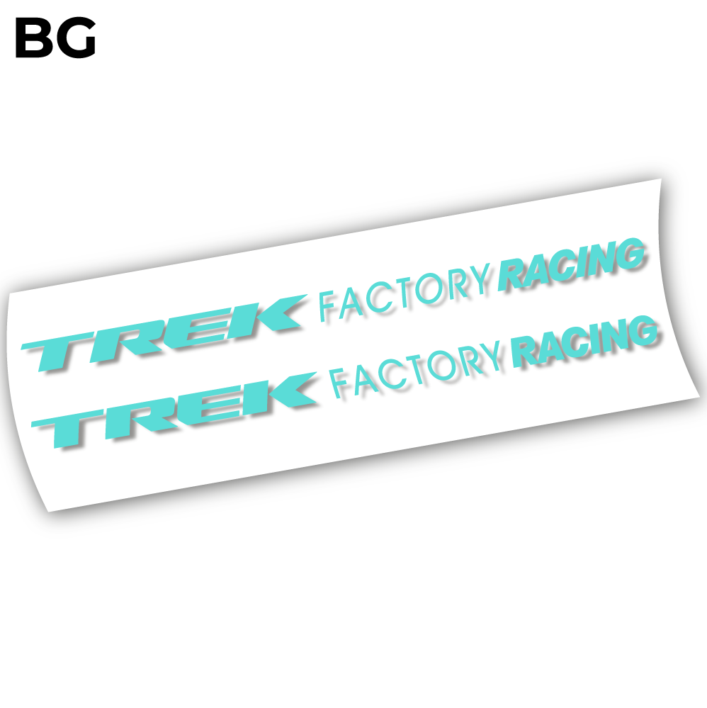 Decal, Trek Factory Racing, Bike Frame Sticker vinyl