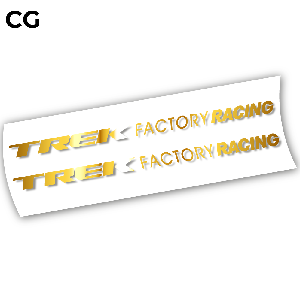 Decal, Trek Factory Racing, Bike Frame Sticker vinyl