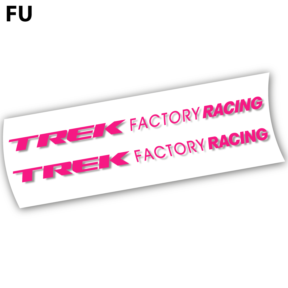 Decal, Trek Factory Racing, Bike Frame Sticker vinyl