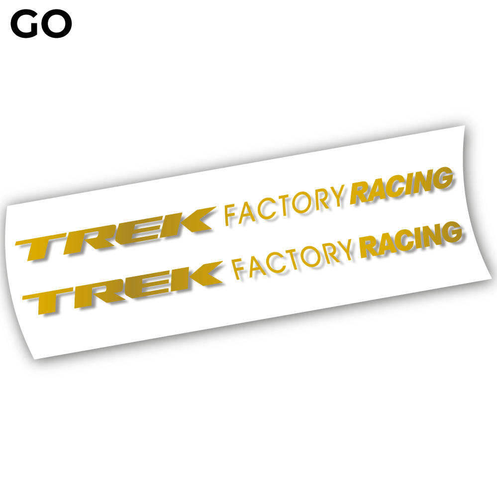 Decal, Trek Factory Racing, Bike Frame Sticker vinyl