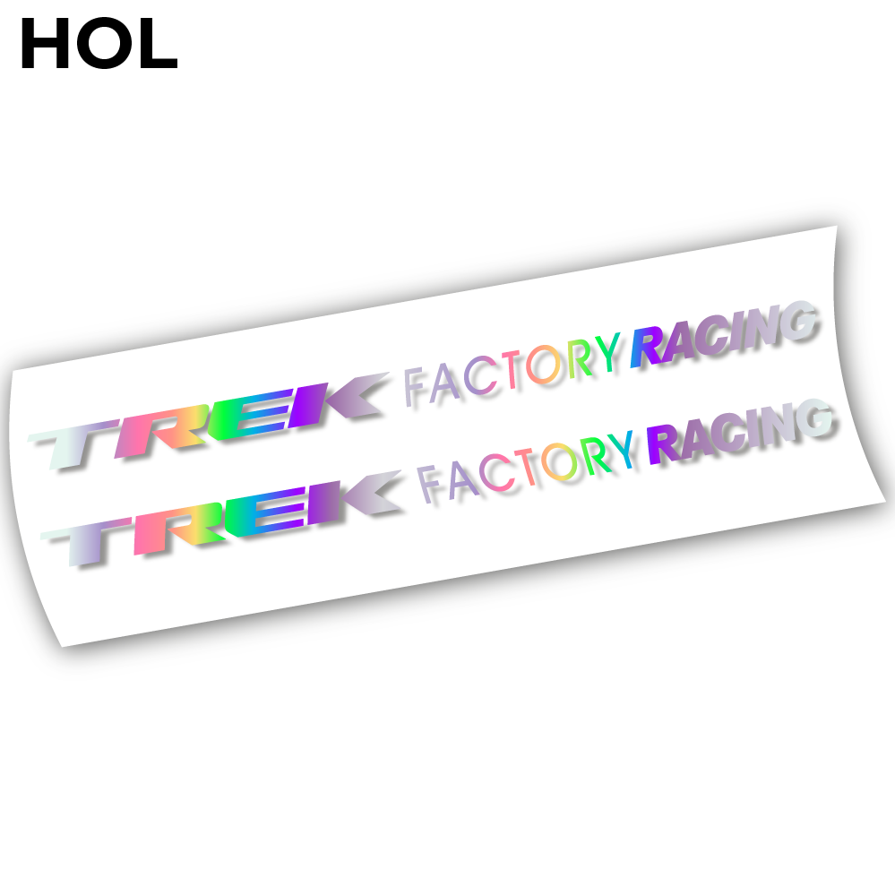 Decal, Trek Factory Racing, Bike Frame Sticker vinyl