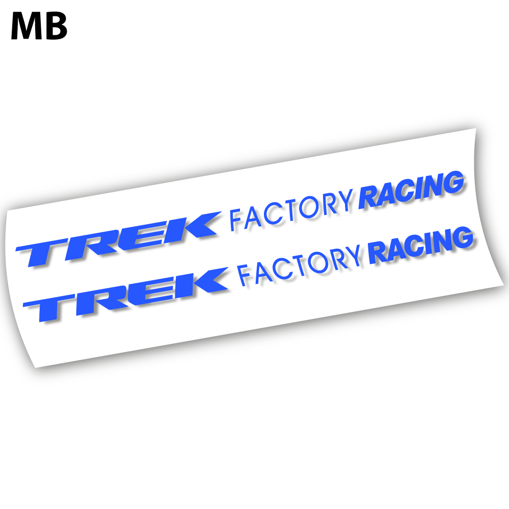 Decal, Trek Factory Racing, Bike Frame Sticker vinyl