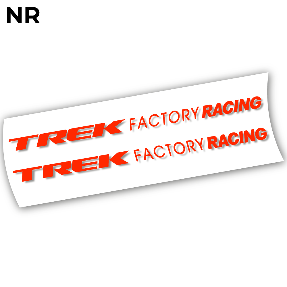 Decal, Trek Factory Racing, Bike Frame Sticker vinyl