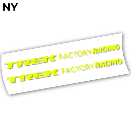 Decal, Trek Factory Racing, Bike Frame Sticker vinyl