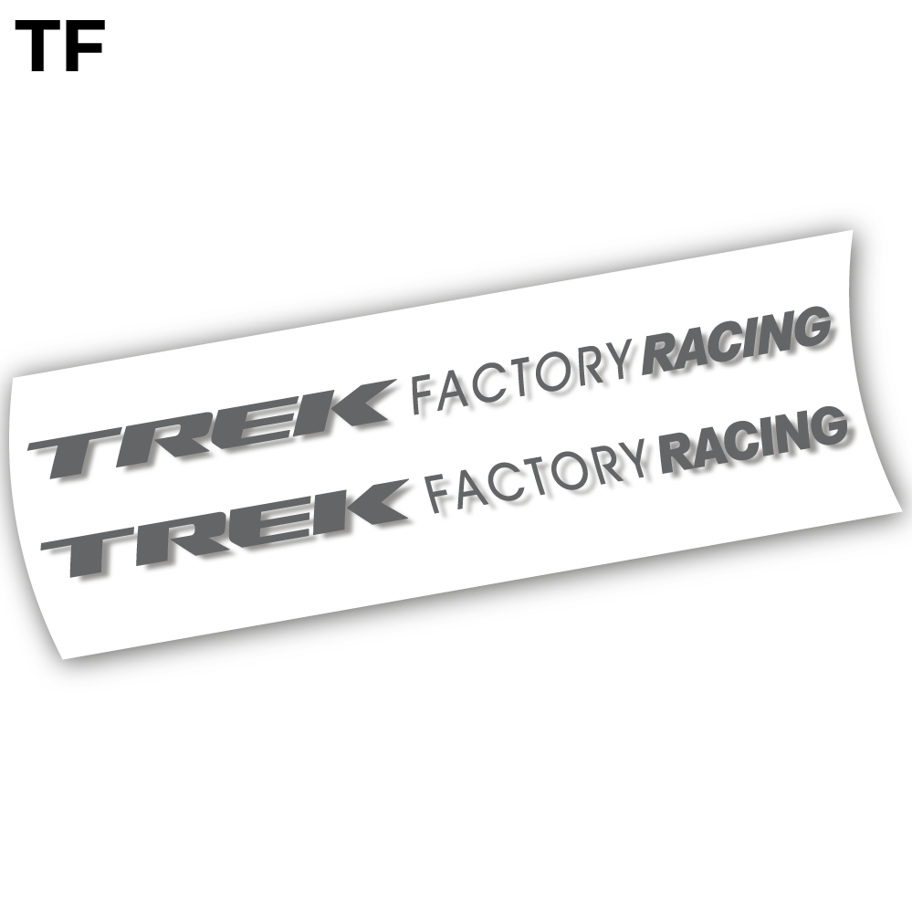 Decal, Trek Factory Racing, Bike Frame Sticker vinyl