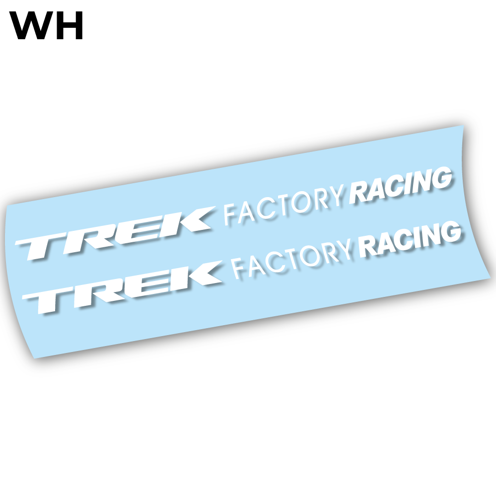Decal, Trek Factory Racing, Bike Frame Sticker vinyl