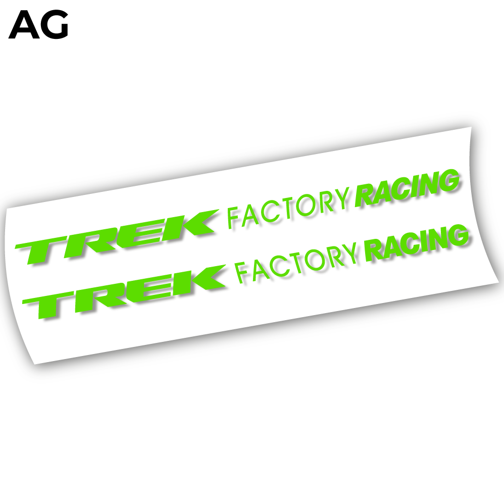 Decal, Trek Factory Racing, Bike Frame Sticker vinyl