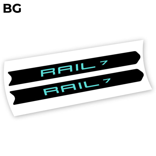 Decal, Trek Rail, Bike Frame Sticker vinyl