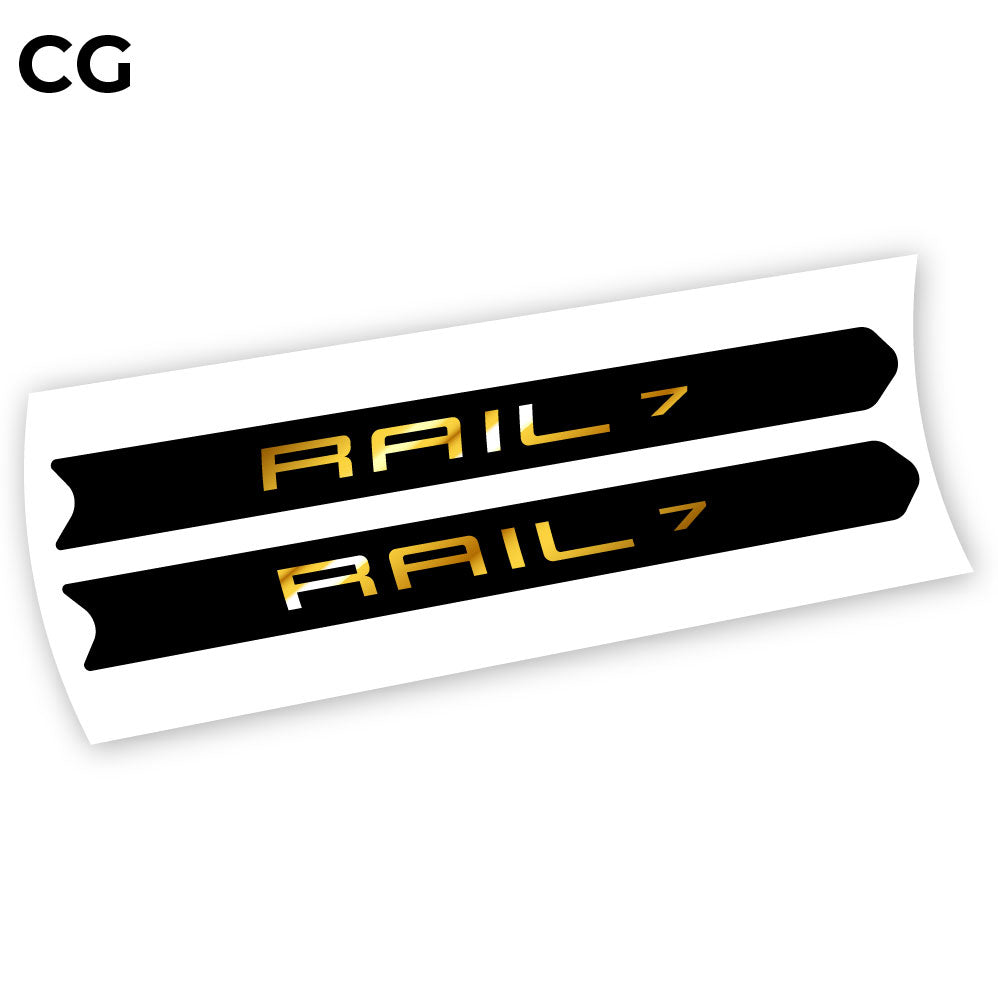 Decal, Trek Rail, Bike Frame Sticker vinyl