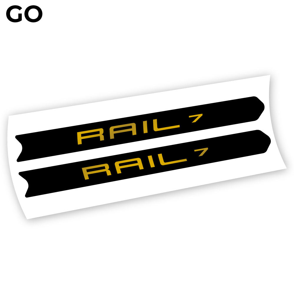 Decal, Trek Rail, Bike Frame Sticker vinyl