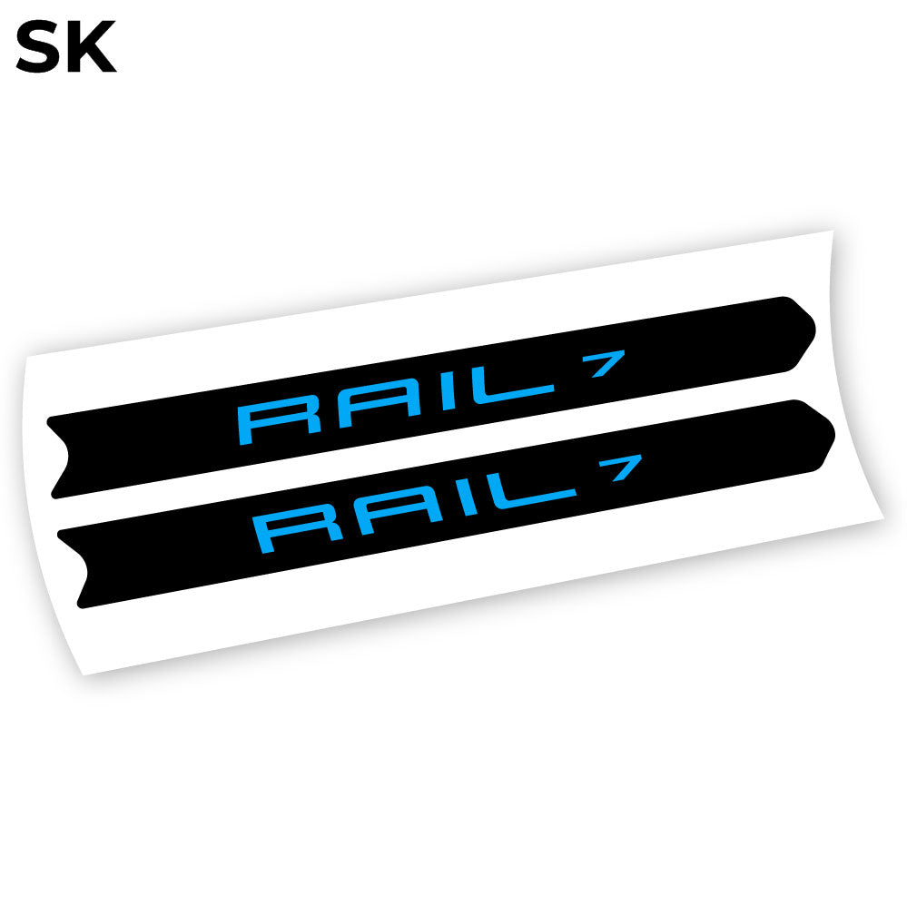 Decal, Trek Rail, Bike Frame Sticker vinyl