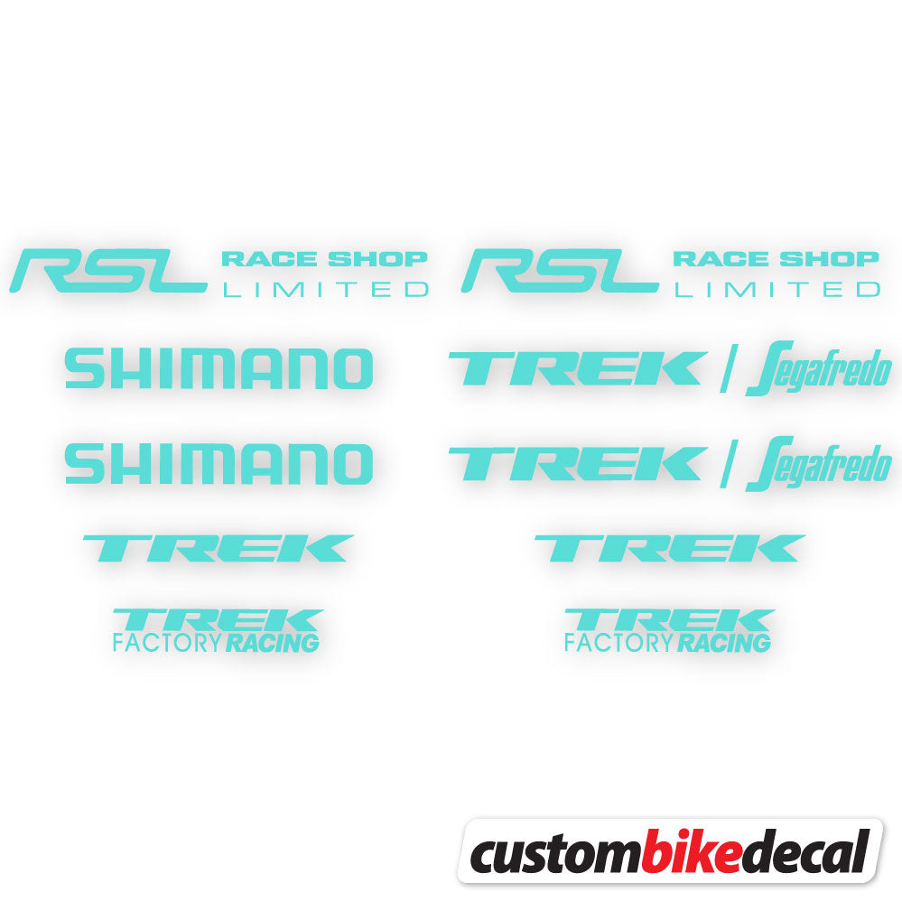 Decal, Trek Segafredo, Bike Frame, sticker vinyl