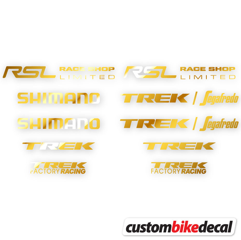 Decal, Trek Segafredo, Bike Frame, sticker vinyl