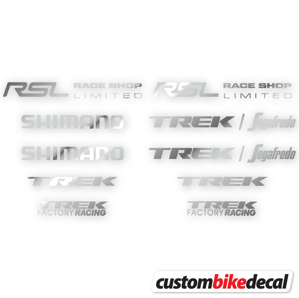 Decal, Trek Segafredo, Bike Frame, sticker vinyl