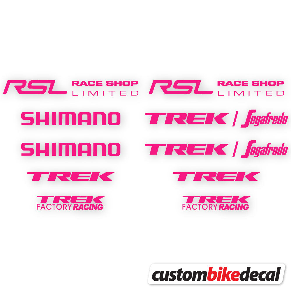 Decal, Trek Segafredo, Bike Frame, sticker vinyl