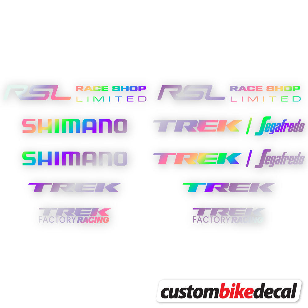 Decal, Trek Segafredo, Bike Frame, sticker vinyl