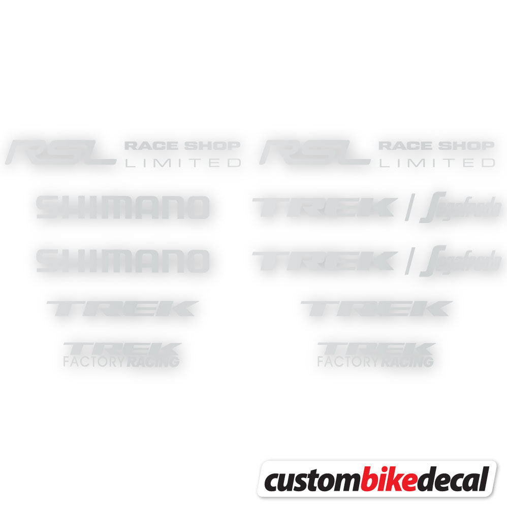 Decal, Trek Segafredo, Bike Frame, sticker vinyl