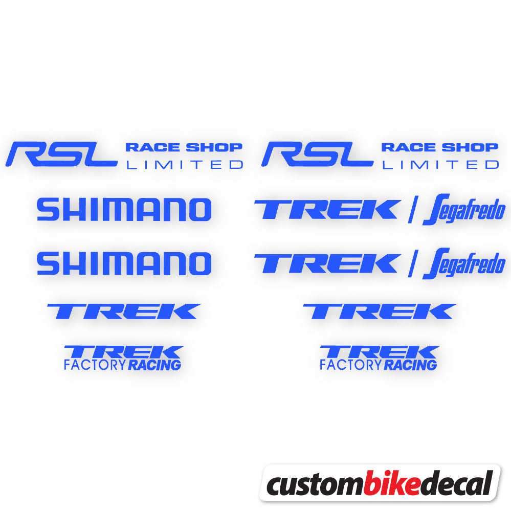 Decal, Trek Segafredo, Bike Frame, sticker vinyl
