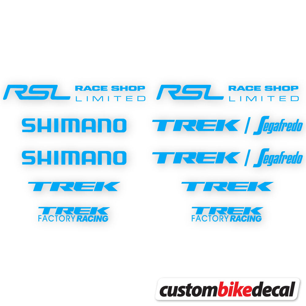 Decal, Trek Segafredo, Bike Frame, sticker vinyl