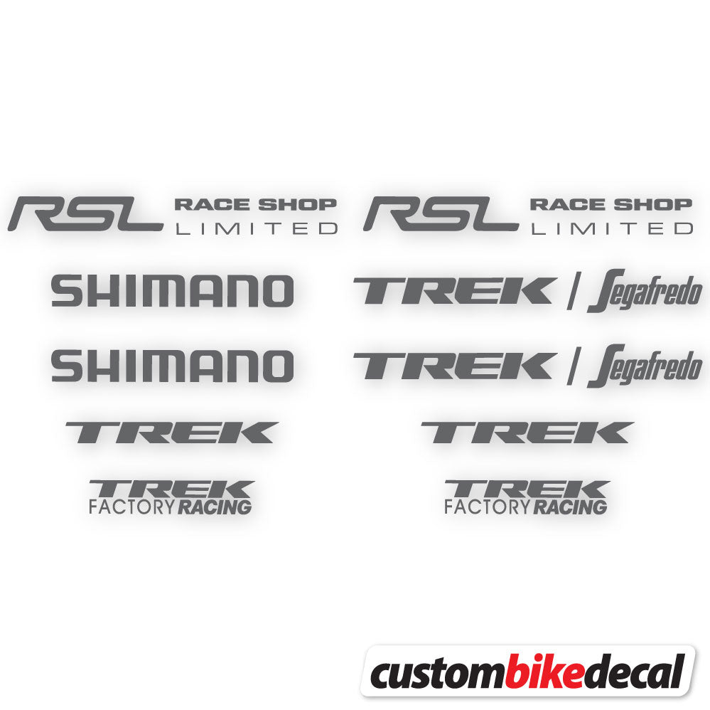 Decal, Trek Segafredo, Bike Frame, sticker vinyl