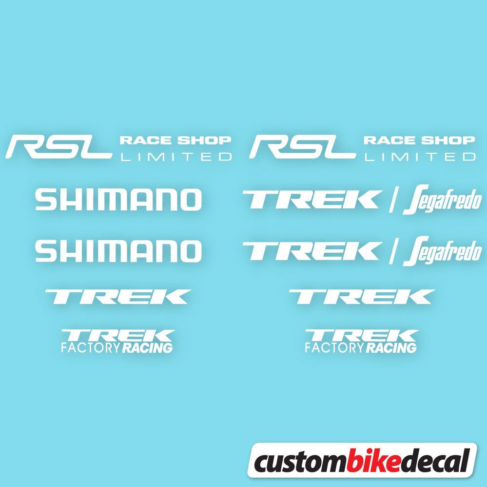 Decal, Trek Segafredo, Bike Frame, sticker vinyl
