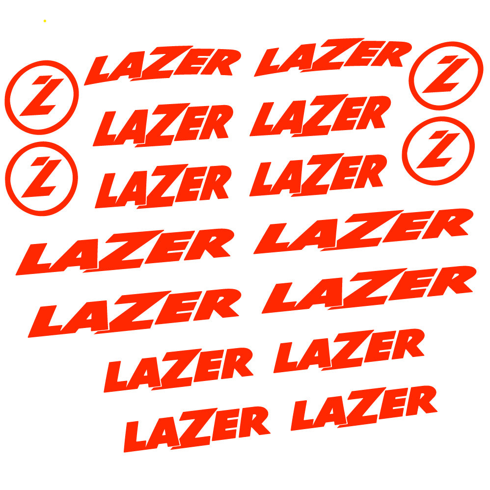 Decals for Lazer Helmet Logo in Vinyl