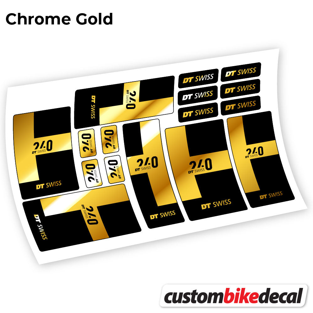 Aufkleber, DT Swiss 240 2021, Buchsen, Sticker Vinyl