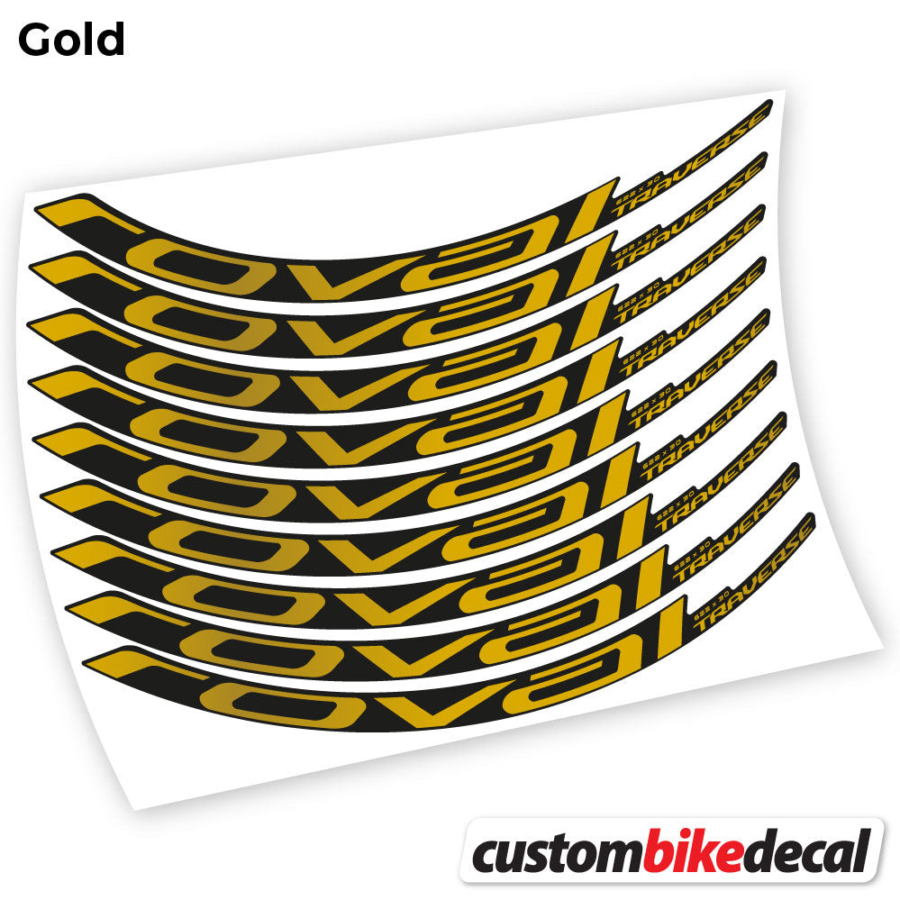 Aufkleber, Roval Traverse Carbon 2021, Vinyl-Aufkleber