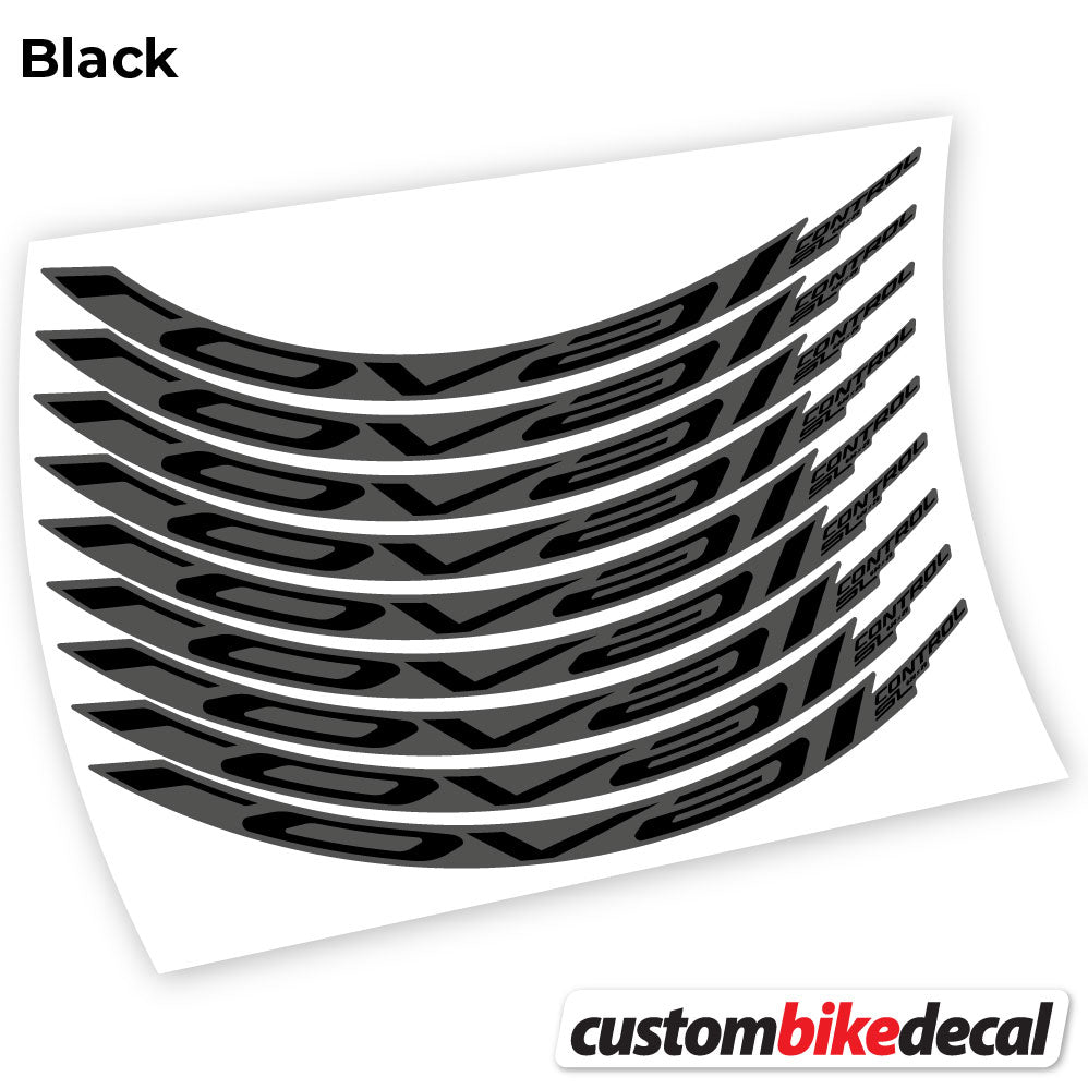 Aufkleber, Roval Control SL 2021, Mountainbike-Aufkleber, Vinyl