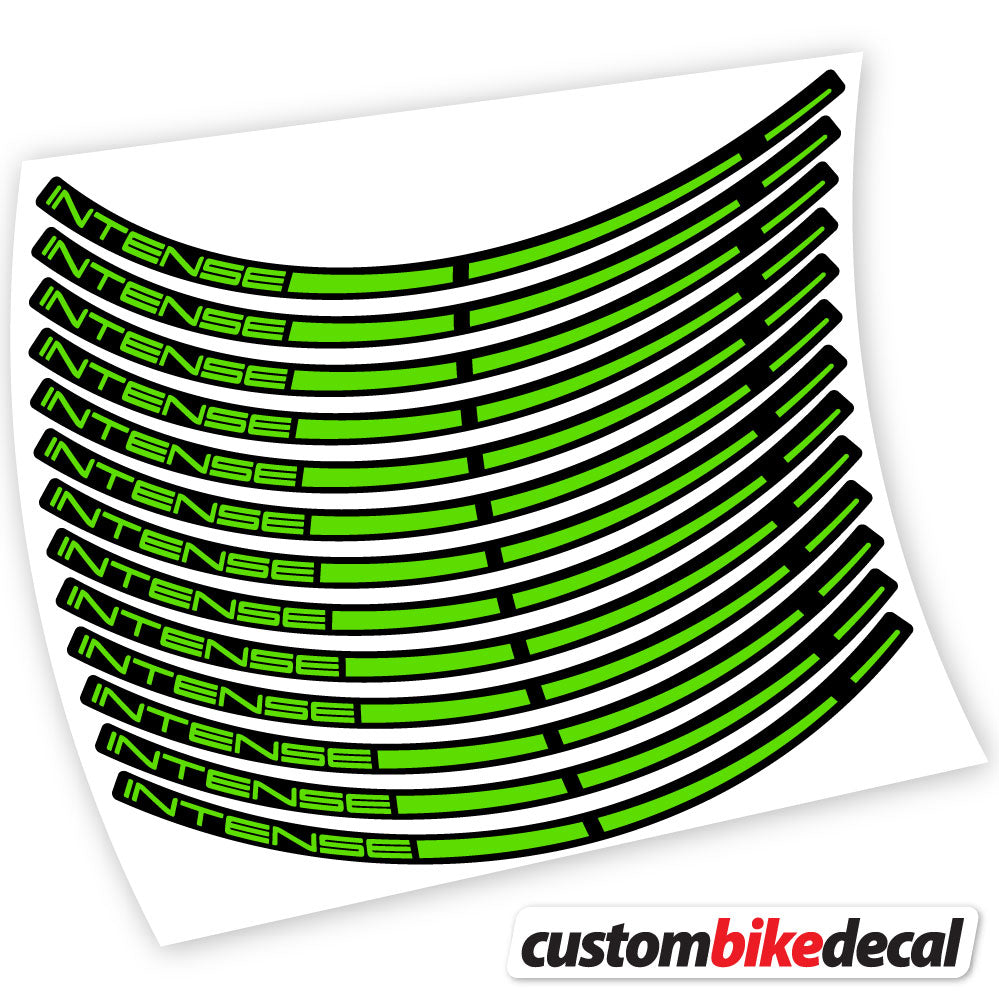 Aufkleber, Intense, Mountainbike-Aufkleber, Vinyl
