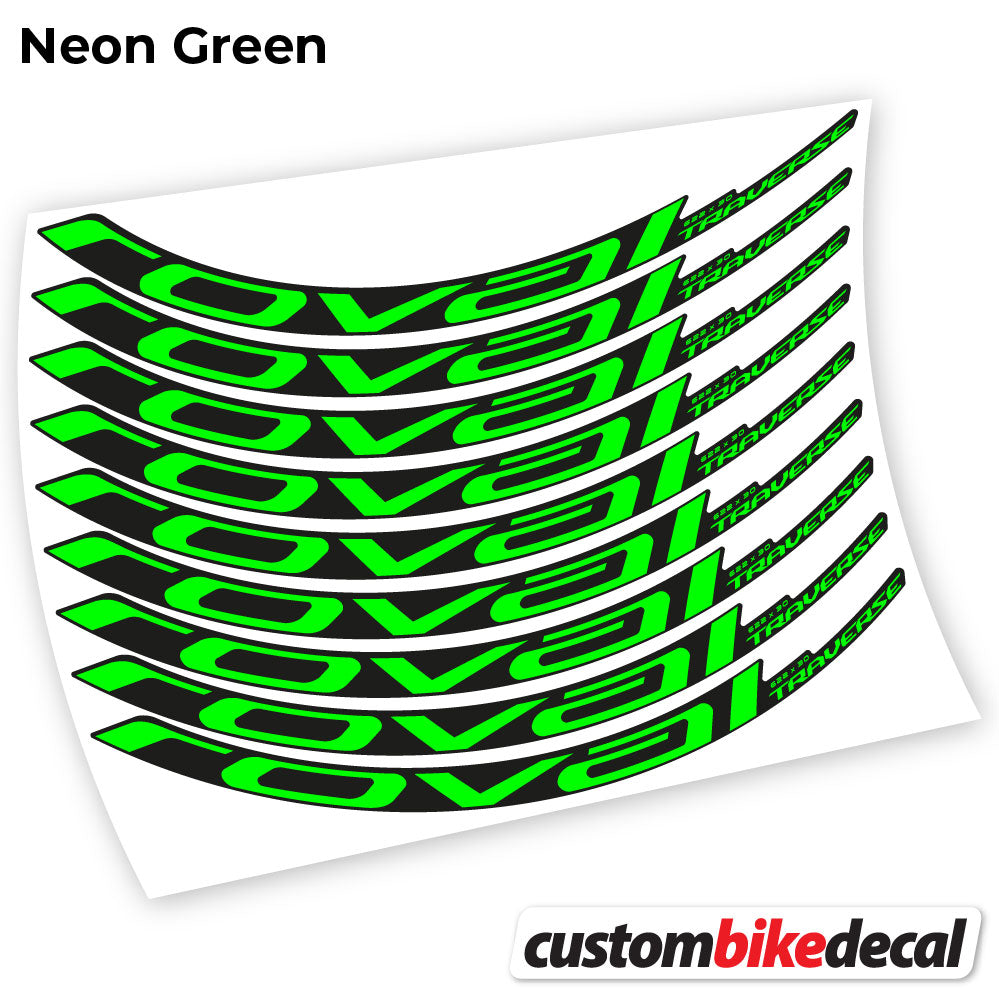 Aufkleber, Roval Traverse Carbon 2021, Vinyl-Aufkleber