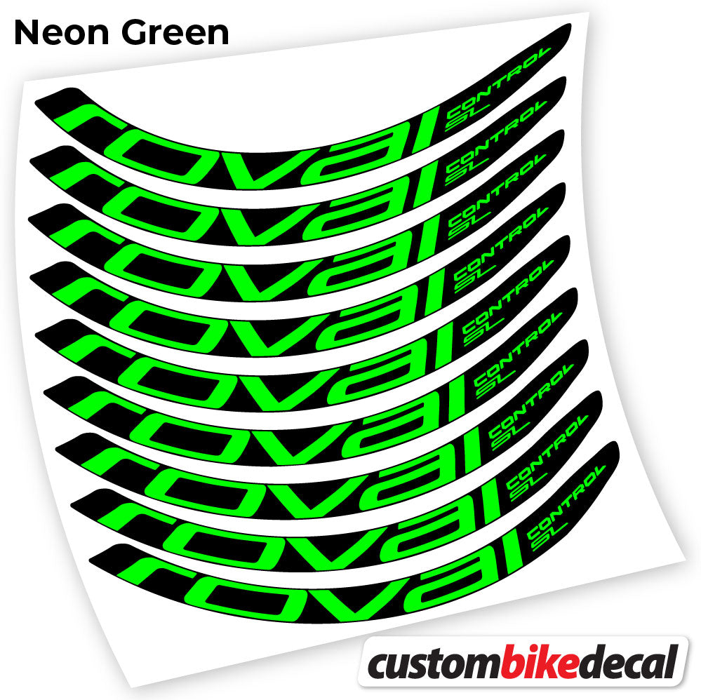 Aufkleber, Roval Control SL, Mountainbike-Aufkleber, Vinyl