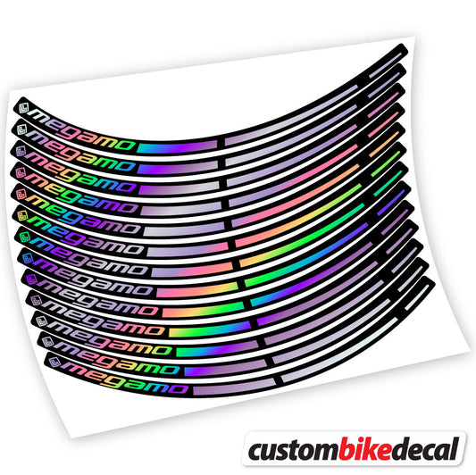 Aufkleber, Megamo, Mountainbike-Aufkleber, Vinyl