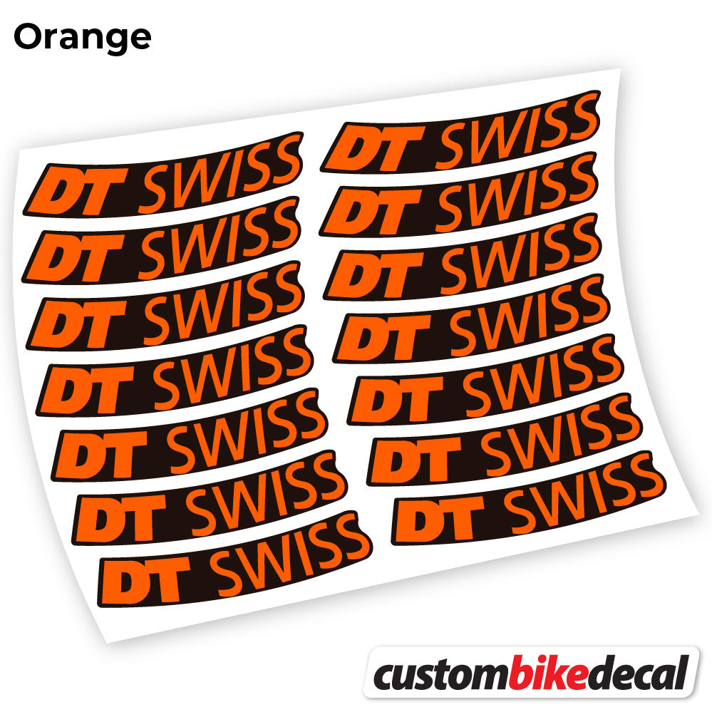 Aufkleber, DT Swiss Logo, Mountainbikes, Vinyl-Aufkleber