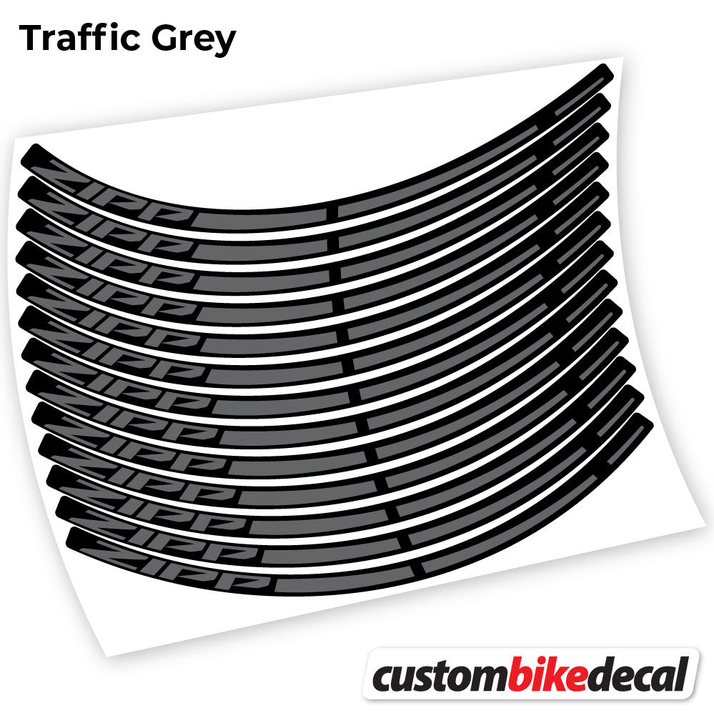 Zipp, Mountainbike-Aufkleber, Vinyl