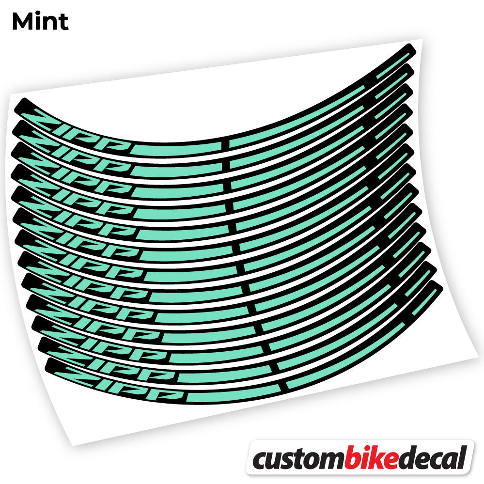 Zipp, Mountainbike-Aufkleber, Vinyl