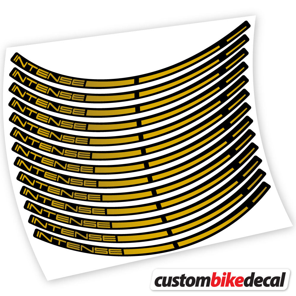 Aufkleber, Intense, Mountainbike-Aufkleber, Vinyl