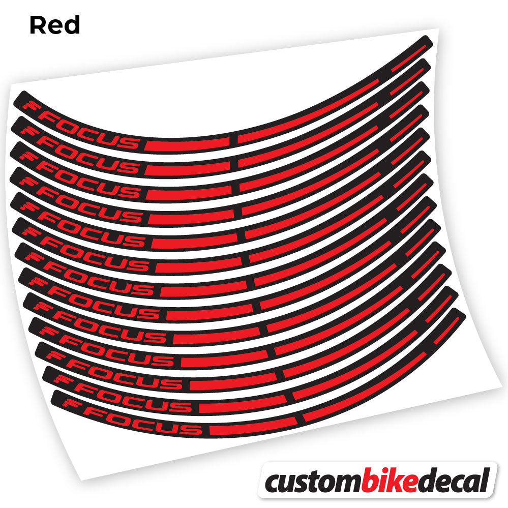 Aufkleber, Focus, Mountainbike-Aufkleber, Vinyl