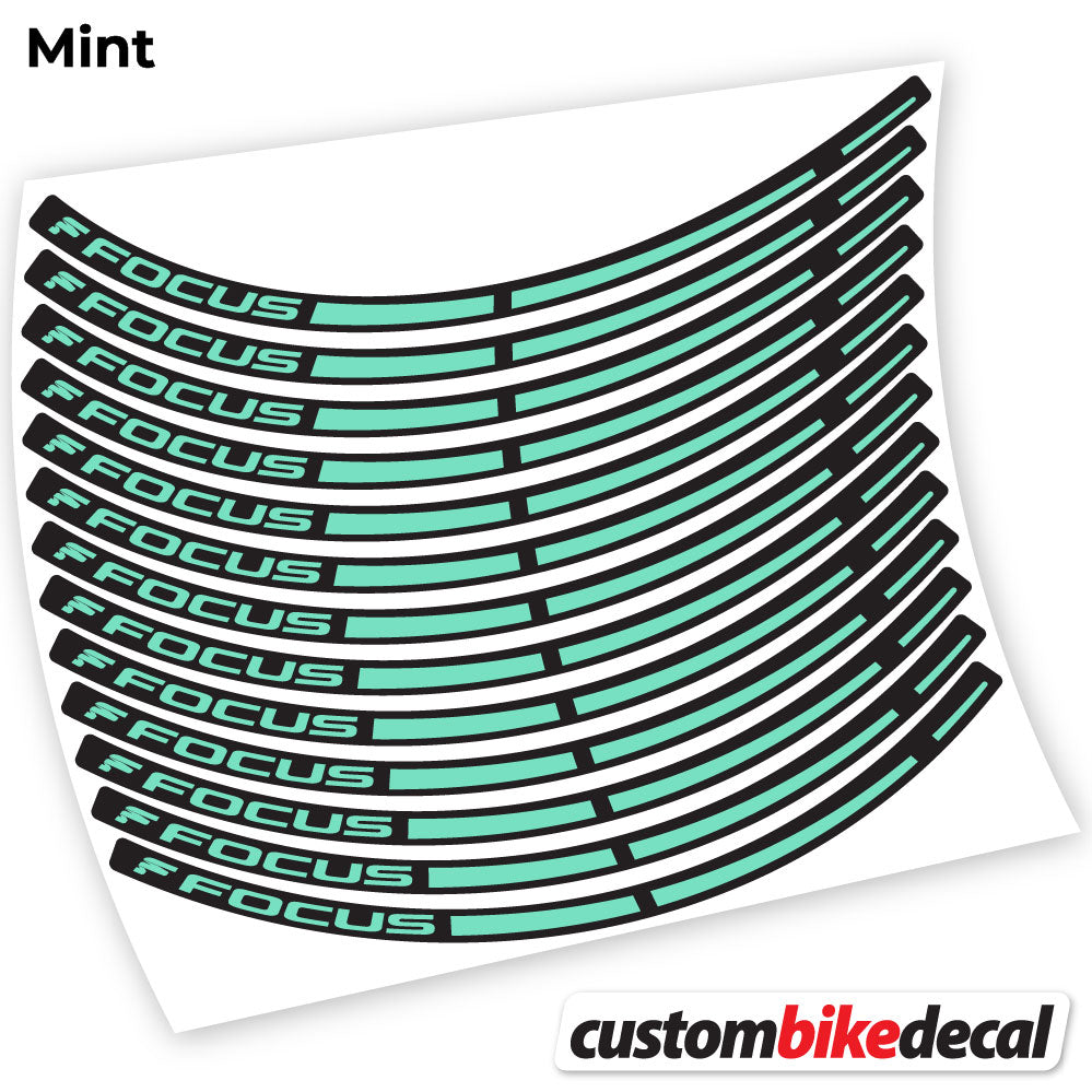 Aufkleber, Focus, Mountainbike-Aufkleber, Vinyl