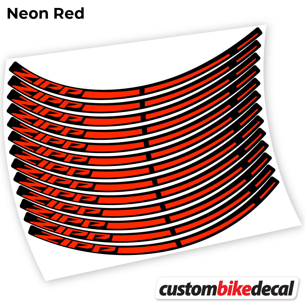 Zipp, Mountainbike-Aufkleber, Vinyl